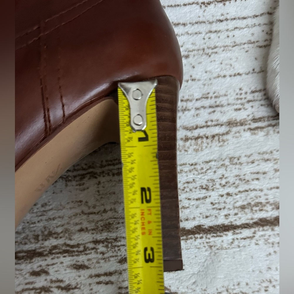 Zara leather heeled boots - Picture 10 of 12